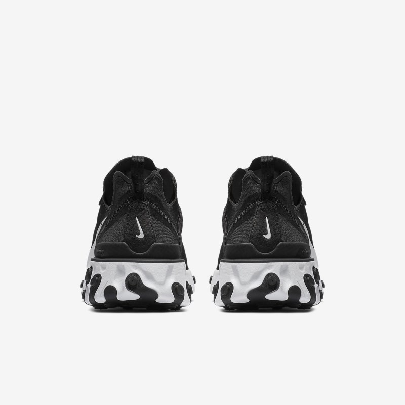 Nike React エレメント 55 レディース スニーカー 黒 | JH8184-731