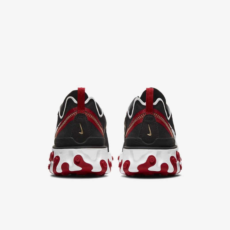 Nike React エレメント 55 レディース スニーカー 黒 | PZ2347-703