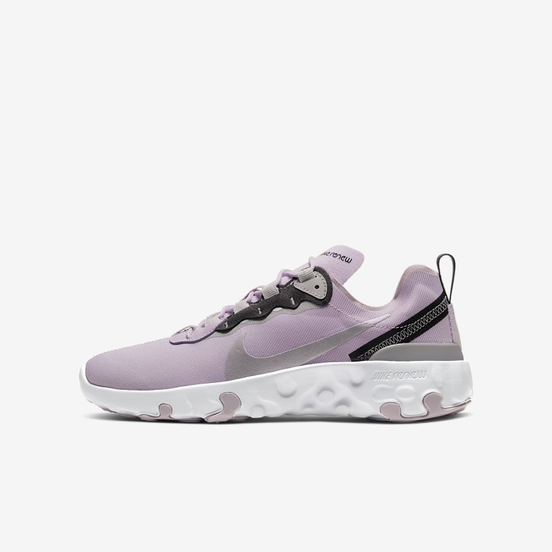 Nike Renew エレメント 55 キッズ スニーカー ライトグレー | QJ3283-563
