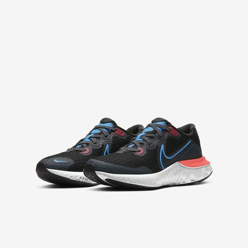 Nike Renew ラン キッズ ランニングシューズ 黒 | UF9584-980