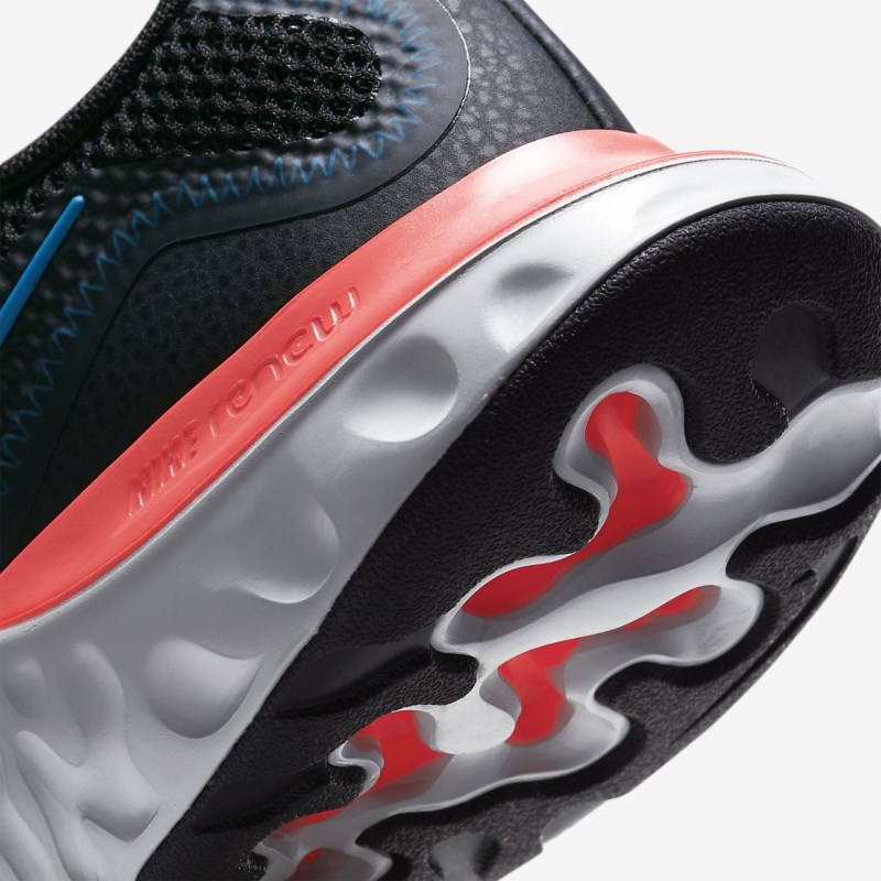 Nike Renew ラン キッズ ランニングシューズ 黒 | UF9584-980