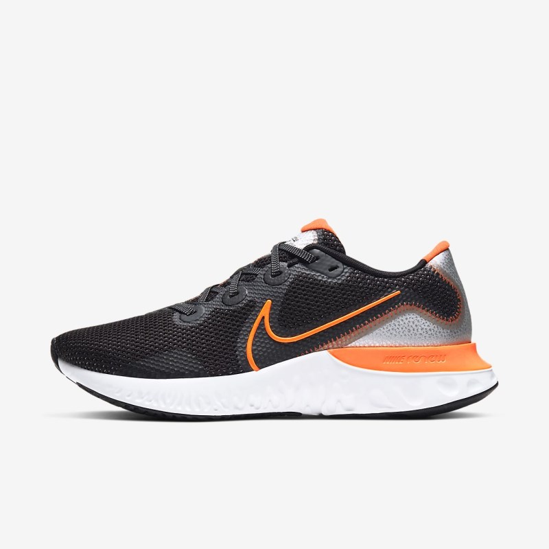Nike Renew ラン メンズ ウォーキングシューズ 黒 | AE2322-489