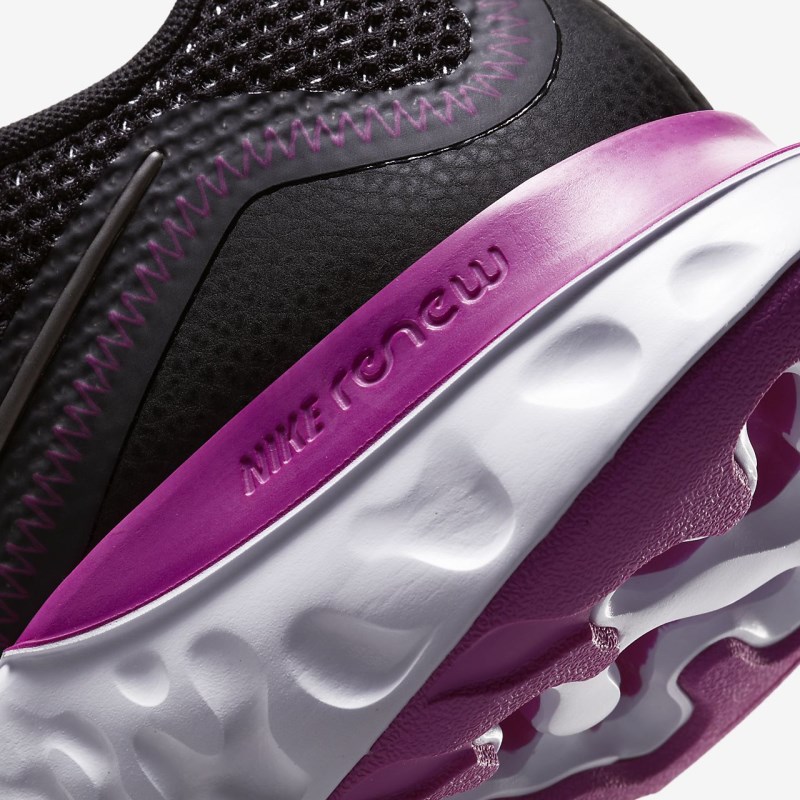 Nike Renew ラン レディース ランニングシューズ 黒 | GX6696-979