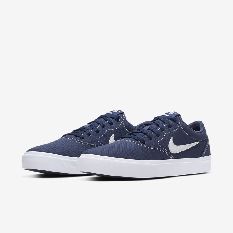 Nike SB Charge キャンバス メンズ スケシュー 暗青 | MB3484-365