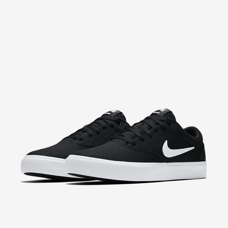 Nike SB Charge キャンバス メンズ スケシュー 黒 | QX3493-314