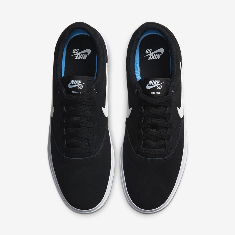 Nike SB Charge スエード レディース スケシュー 黒 | LD4947-890