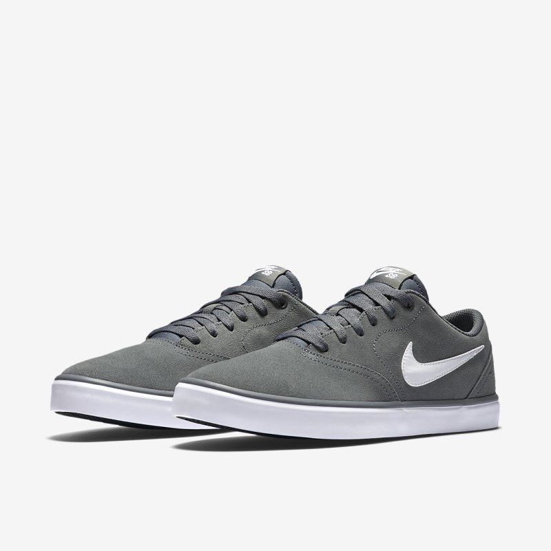Nike SB Check Solarsoft メンズ スケシュー グレー | DW7395-487