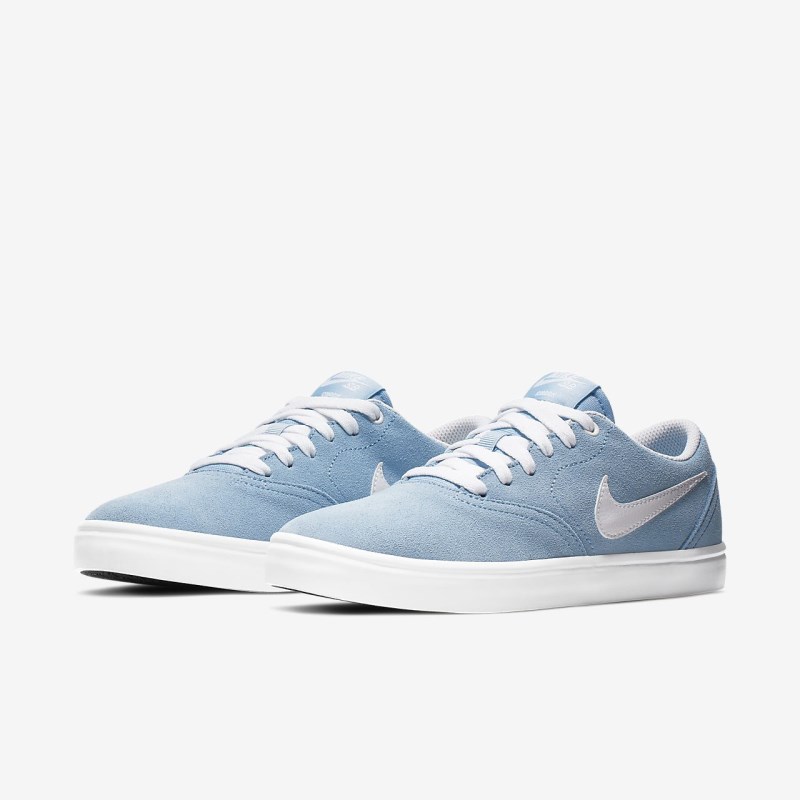 Nike SB Check Solarsoft レディース スケシュー ライト青 | JT6017-610