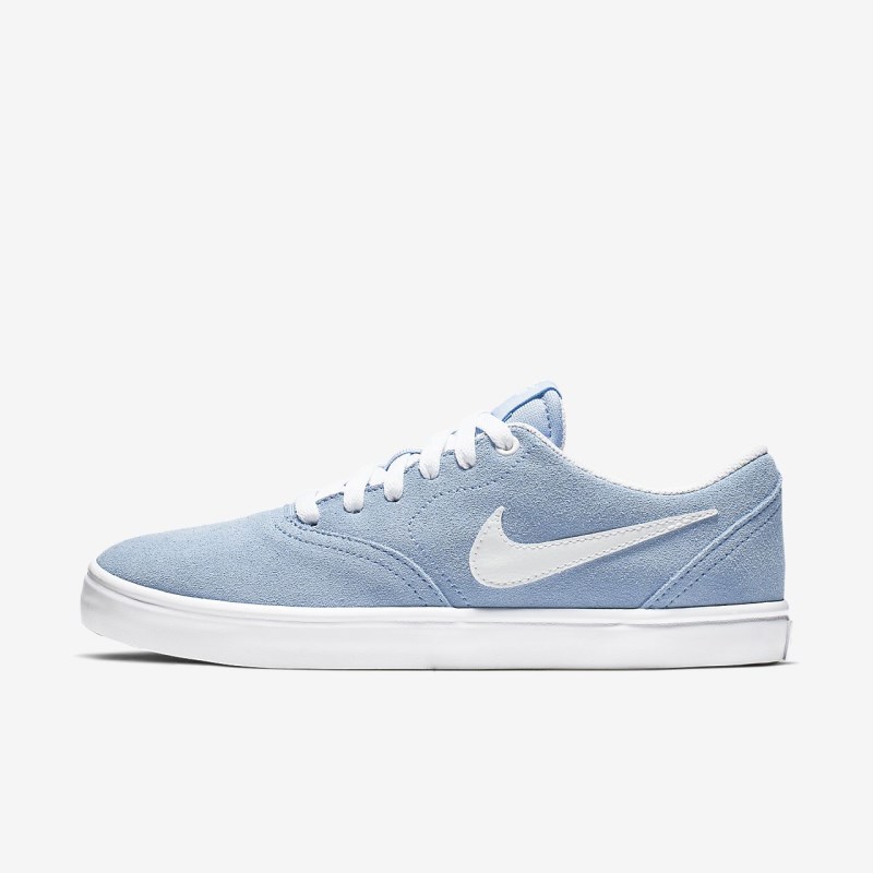 Nike SB Check Solarsoft レディース スケシュー ライト青 | JT6017-610