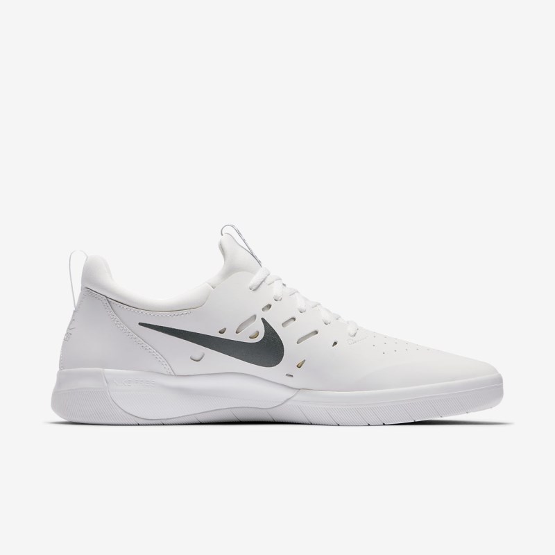 Nike SB Nyjah フリー レディース スニーカー 白 | JB5198-533