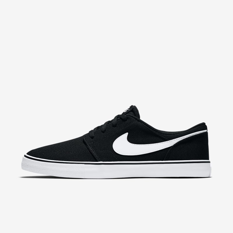 Nike SB Solarsoft Portmore 2 レディース スケシュー 黒 | XG9845-756