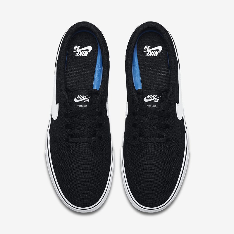 Nike SB Solarsoft Portmore 2 レディース スニーカー 黒 | DZ6757-113