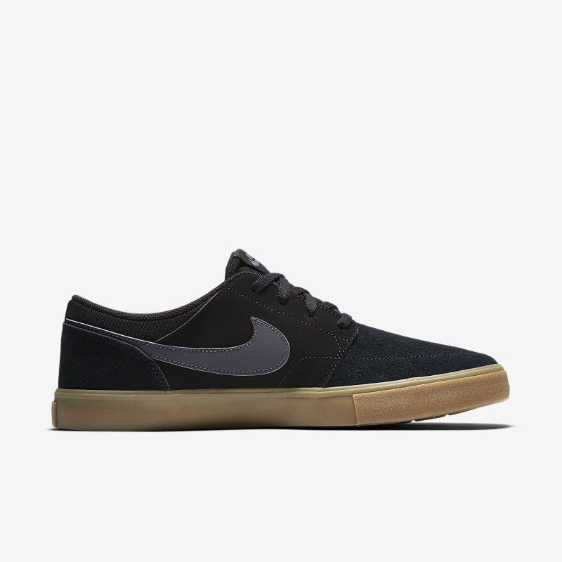 Nike SB Solarsoft Portmore II メンズ スケシュー 黒 | IM7659-385