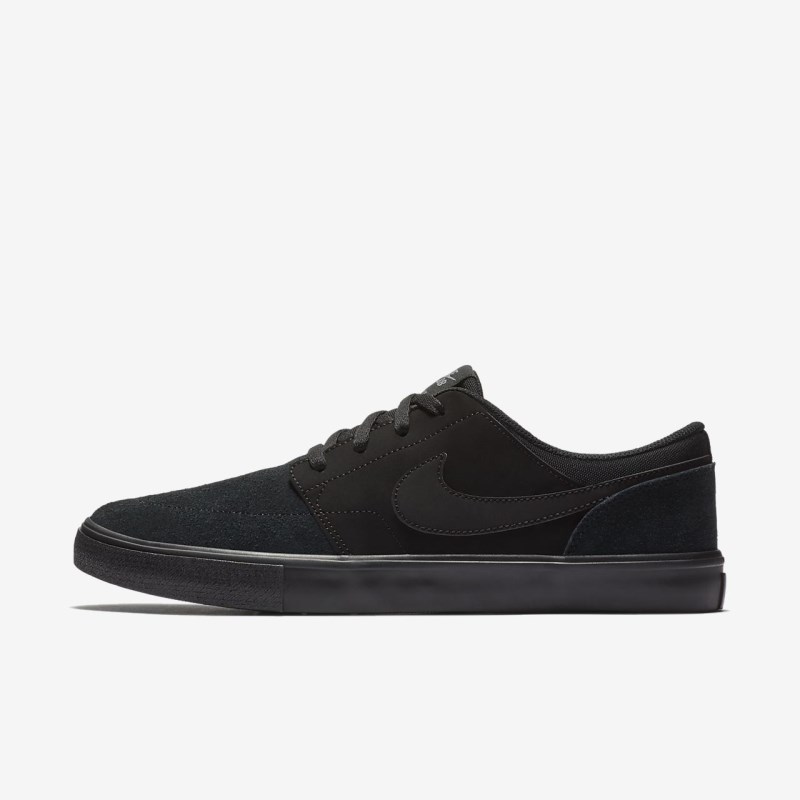 Nike SB Solarsoft Portmore II メンズ スケシュー 黒 | WA6550-013
