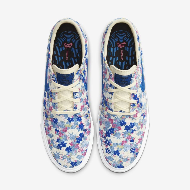 Nike SB ズーム Stefan Janoski キャンバス RM プレミアム レディース スケシュー 青 | SH1776-601