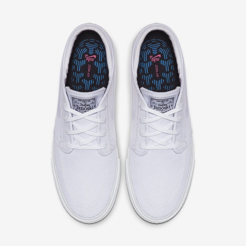 Nike SB ズーム Stefan Janoski キャンバス RM レディース スケシュー 白 | CA4330-721