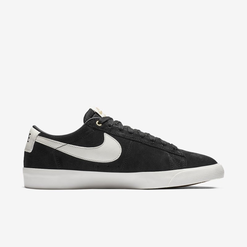 Nike SB ブレザー ロー GT メンズ スケシュー 黒 | XB5106-448