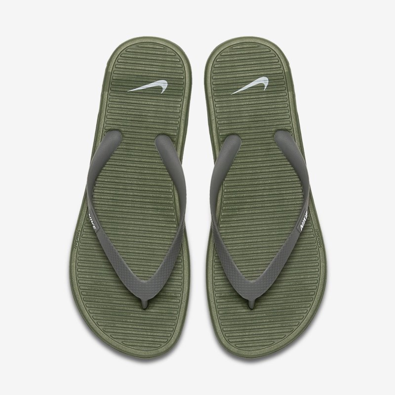 Nike Solarsoft II メンズ ビーチサンダル 暗グレー | ZL0718-028
