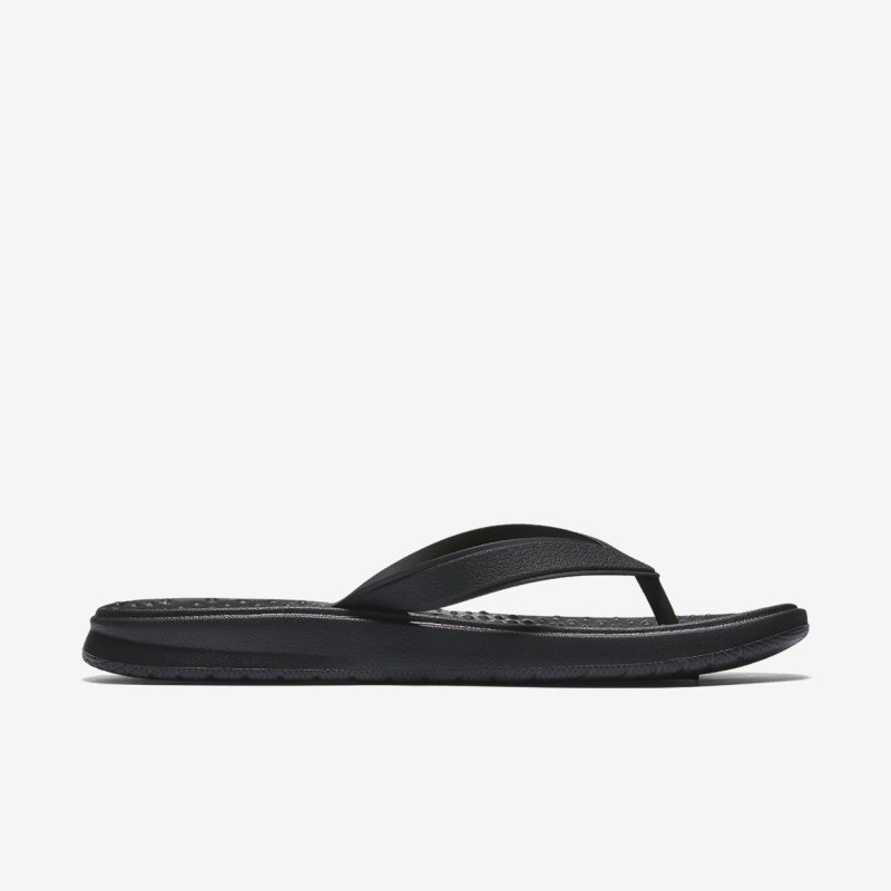 Nike Solay レディース ビーチサンダル 黒 | ZF6198-624