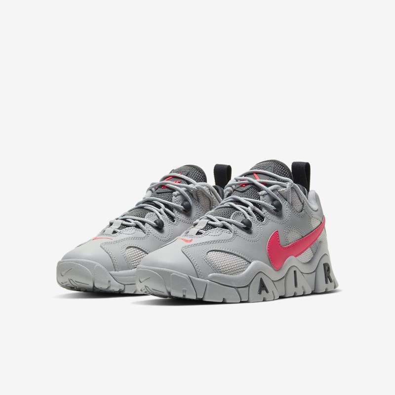 Nike エア Barrage ロー キッズ バスケットシューズ ライトグレー | LA7197-872