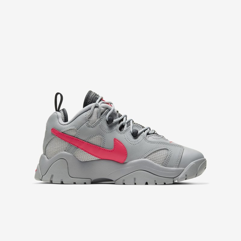 Nike エア Barrage ロー キッズ バスケットシューズ ライトグレー | LA7197-872