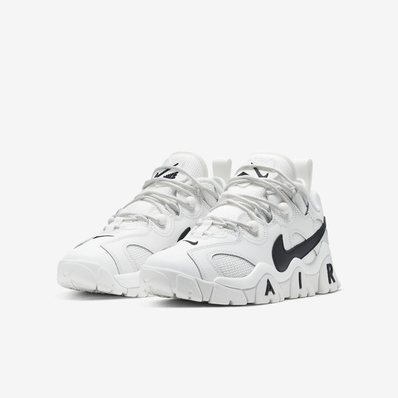 Nike エア Barrage ロー キッズ バスケットシューズ 白 | OW5643-692