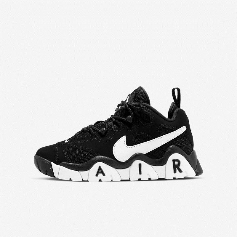Nike エア Barrage ロー キッズ バスケットシューズ 黒 | WS1276-663
