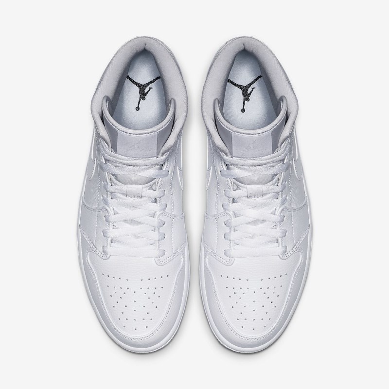 Nike エア Jordan 1 ミッドカット メンズ ジョーダンシューズ 白 | DJ2670-205