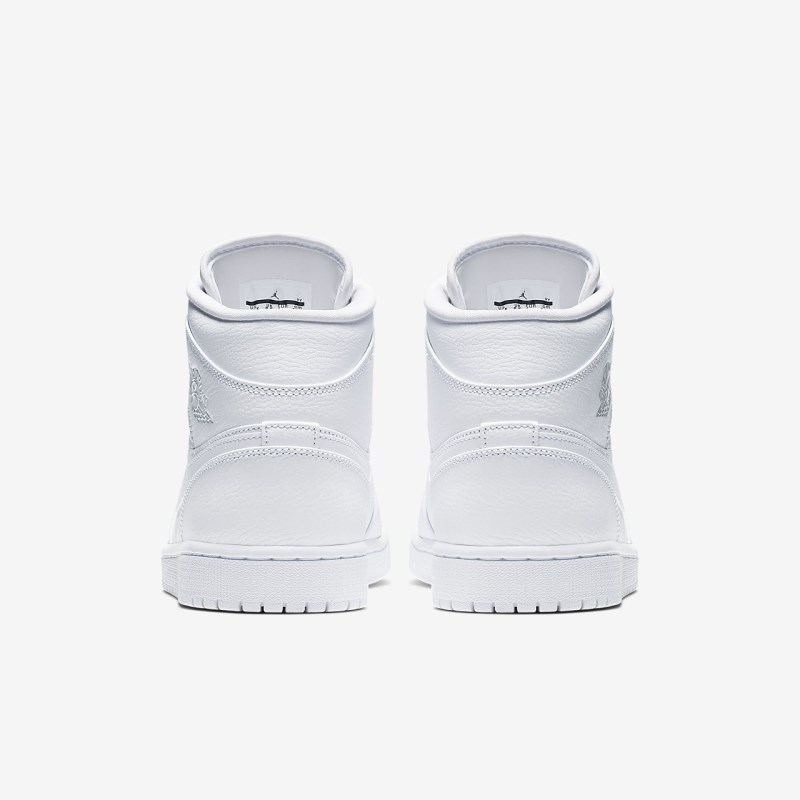 Nike エア Jordan 1 ミッドカット メンズ ジョーダンシューズ 白 | DJ2670-205