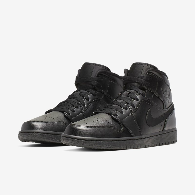 Nike エア Jordan 1 ミッドカット メンズ ジョーダンシューズ 黒 | NY2143-643
