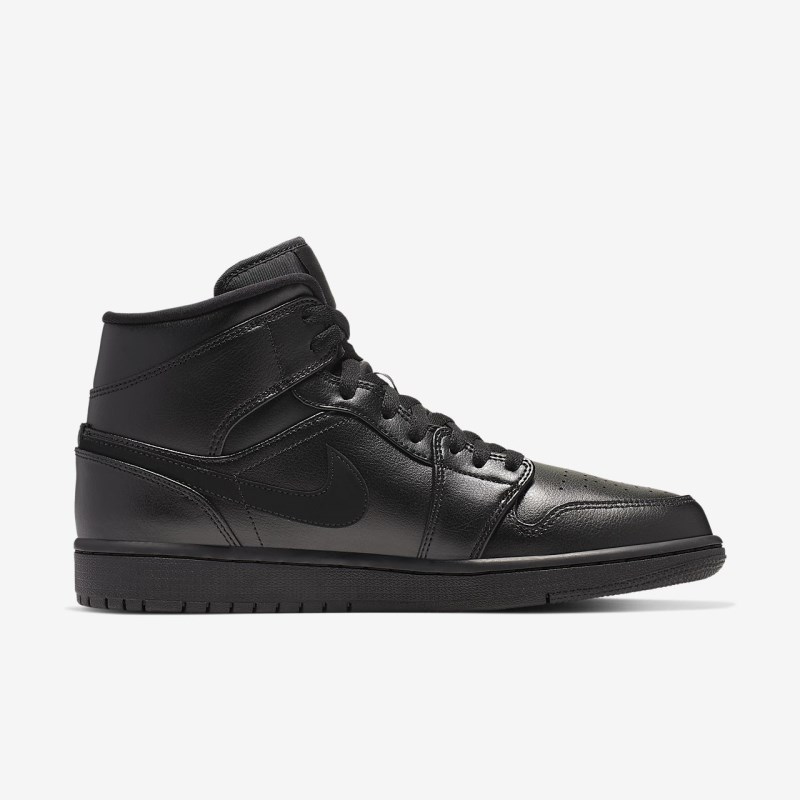 Nike エア Jordan 1 ミッドカット メンズ ジョーダンシューズ 黒 | NY2143-643