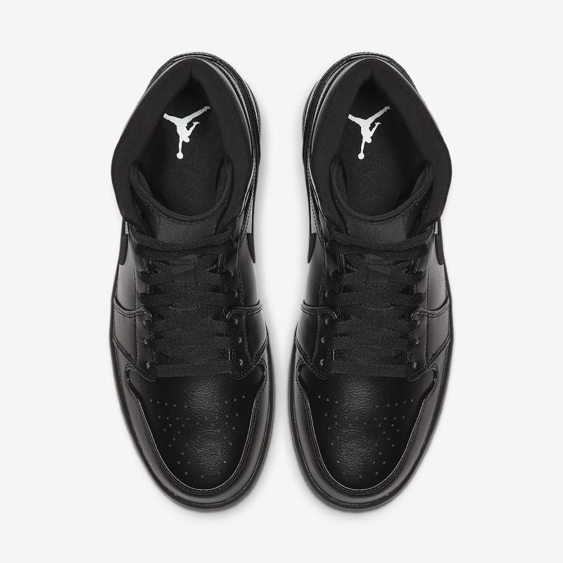Nike エア Jordan 1 ミッドカット メンズ ジョーダンシューズ 黒 | NY2143-643