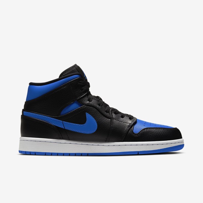 Nike エア Jordan 1 ミッドカット メンズ ジョーダンシューズ 黒 | VL9026-312