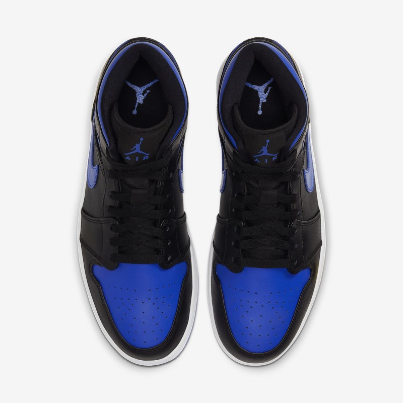 Nike エア Jordan 1 ミッドカット メンズ ジョーダンシューズ 黒 | VL9026-312