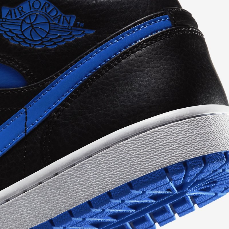 Nike エア Jordan 1 ミッドカット メンズ ジョーダンシューズ 黒 | VL9026-312