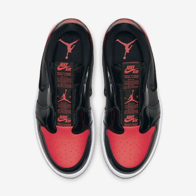 Nike エア Jordan 1 レトロ ロー スリップ レディース スニーカー 黒 | FJ6807-671