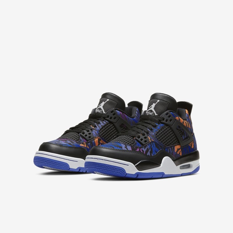 Nike エア Jordan 4 レトロ SE キッズ ジョーダンシューズ 黒 | CU4110-074