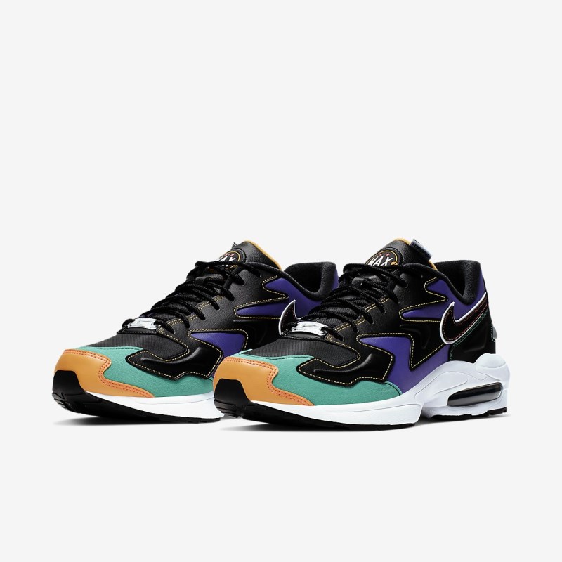 Nike エア Max2 ライト プレミアム メンズ スニーカー 黒 | HM8987-994
