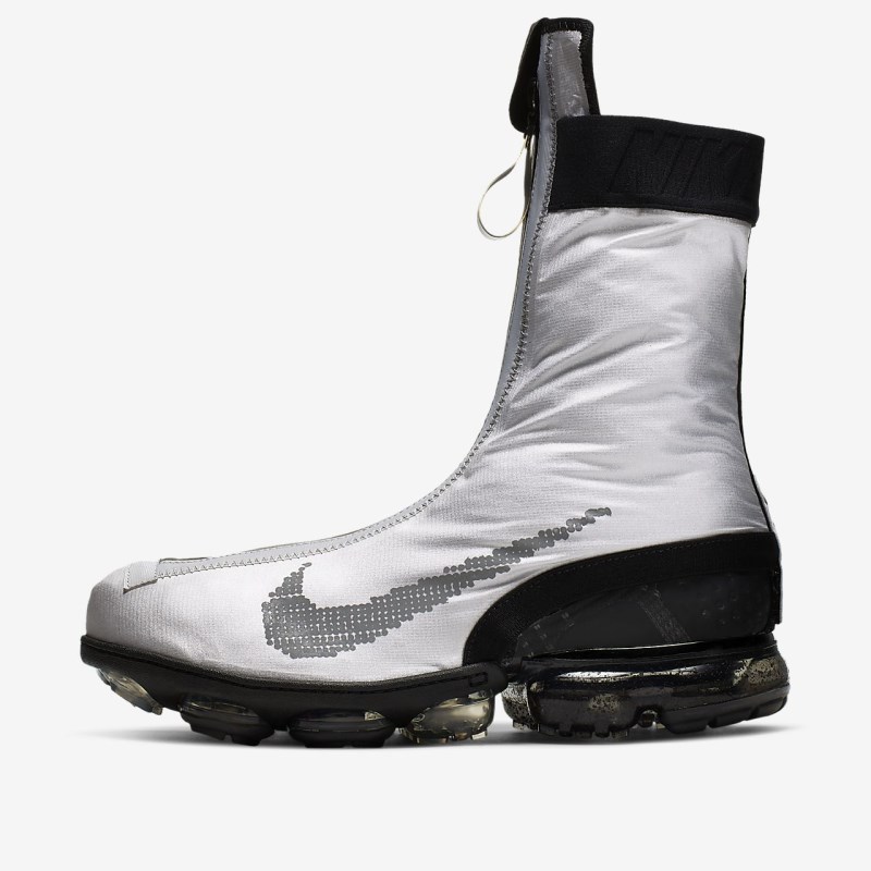 Nike エア VaporMax フライニット Gaiter ISPA メンズ スニーカー シルバー | UM5080-909