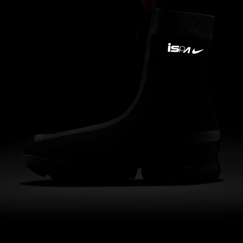 Nike エア VaporMax フライニット Gaiter ISPA レディース スニーカー 黒 | VB8809-042