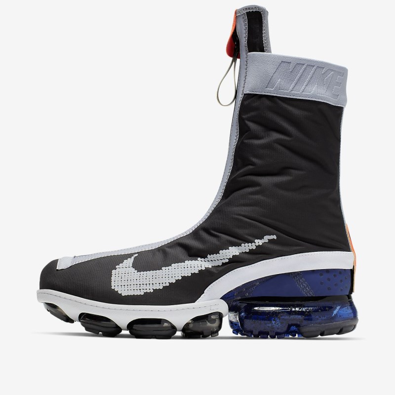 Nike エア VaporMax フライニット Gaiter ISPA レディース スニーカー 黒 | VB8809-042