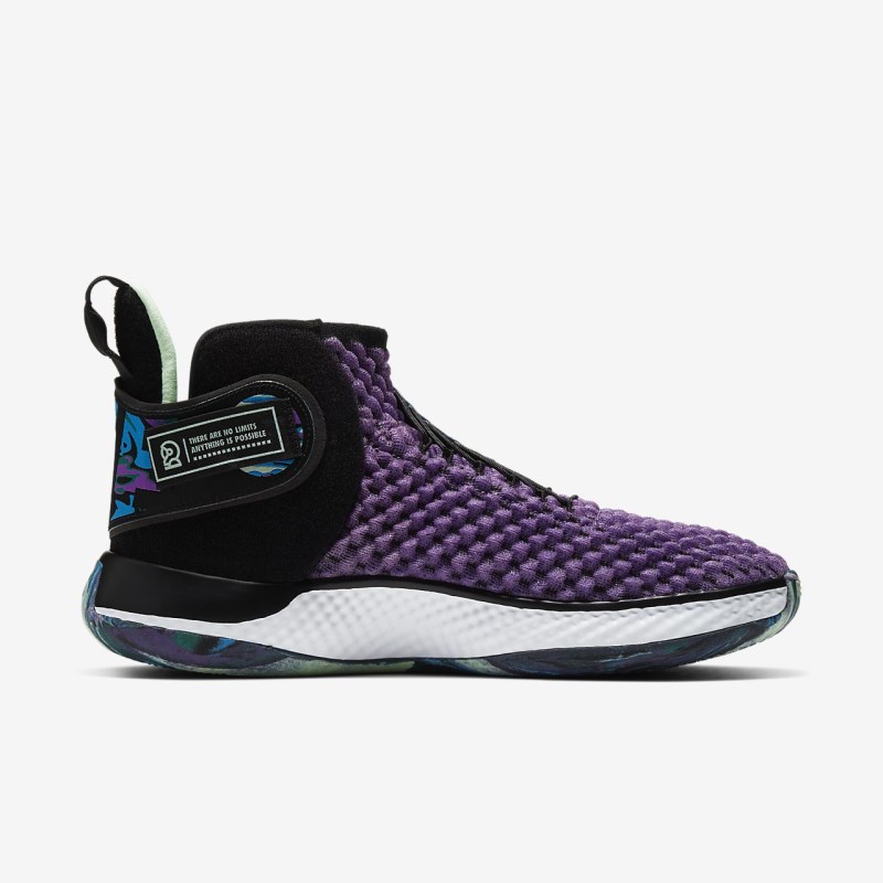 Nike エア ズーム UNVRS FlyEase レディース バスケットシューズ 紫 | OS5300-907