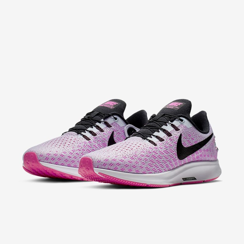 Nike エア ズーム ペガサス 35 FlyEase (ワイド) レディース ランニングシューズ 青 | FW5104-451