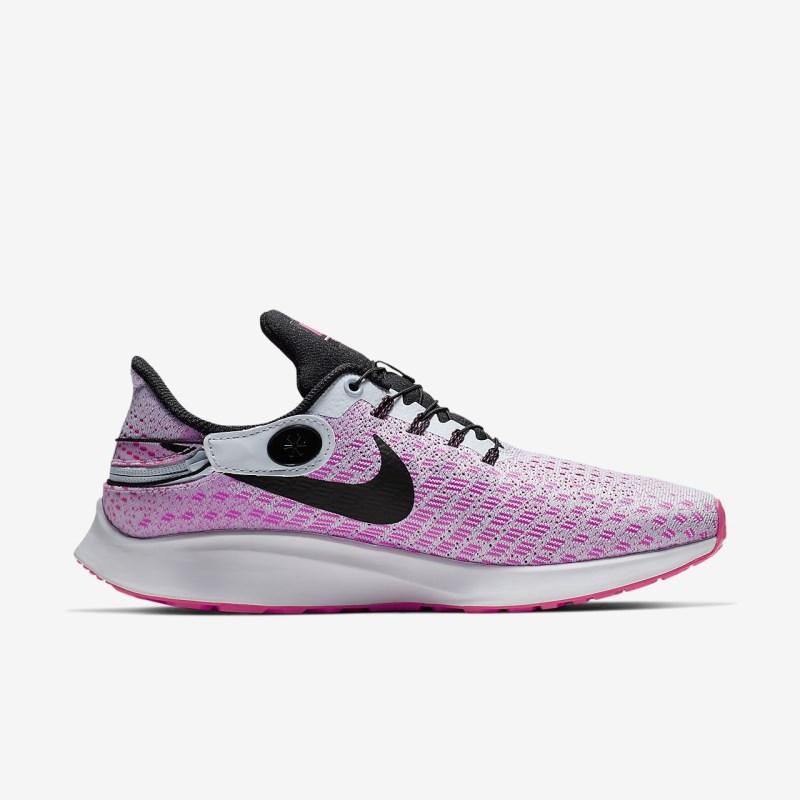 Nike エア ズーム ペガサス 35 FlyEase (ワイド) レディース ランニングシューズ 青 | FW5104-451