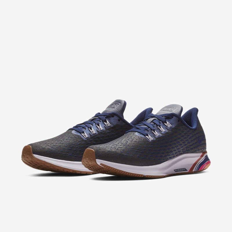 Nike エア ズーム ペガサス 35 プレミアム レディース ランニングシューズ 青 | TV8273-207