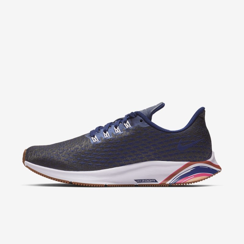 Nike エア ズーム ペガサス 35 プレミアム レディース ランニングシューズ 青 | TV8273-207