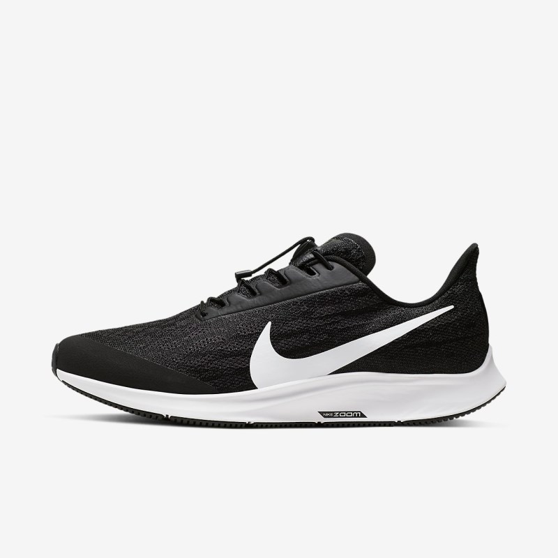 Nike エア ズーム ペガサス 36 FlyEase メンズ ランニングシューズ 黒 | AX7578-384