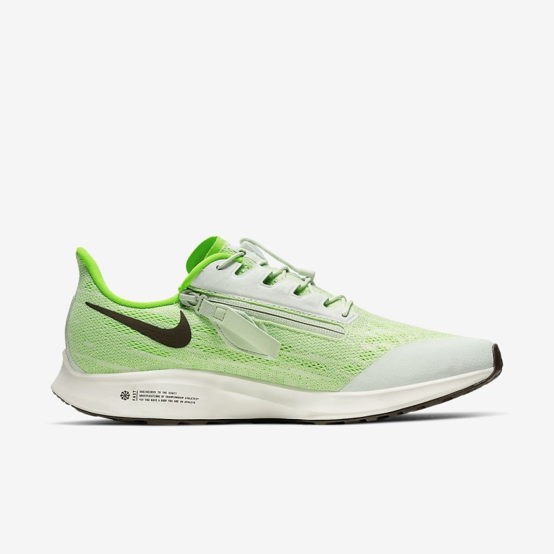 Nike エア ズーム ペガサス 36 FlyEase メンズ ランニングシューズ 緑 | KX0148-865