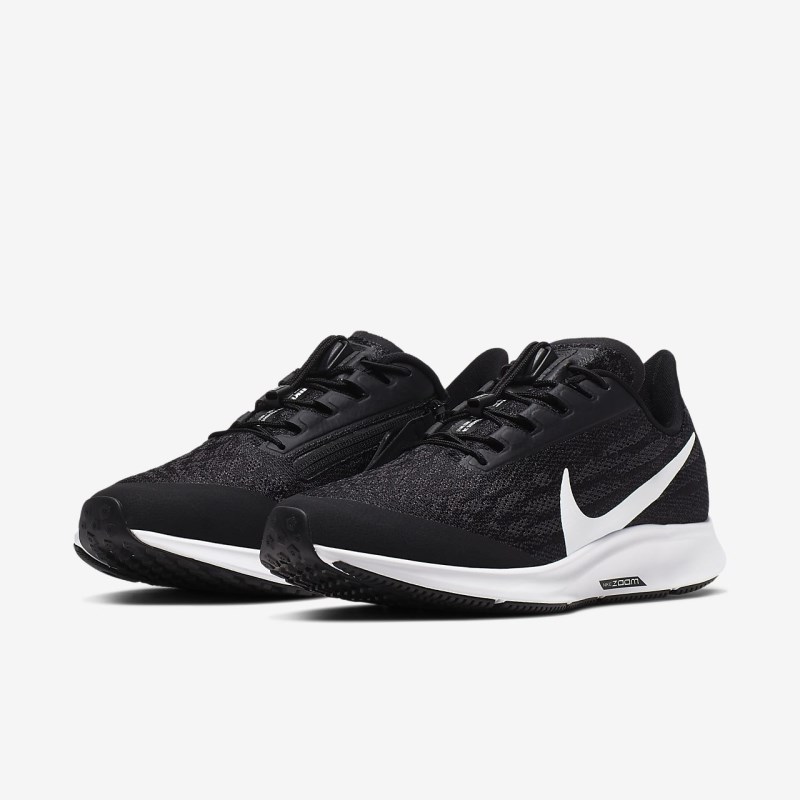 Nike エア ズーム ペガサス 36 FlyEase レディース ランニングシューズ 黒 | TY5872-262