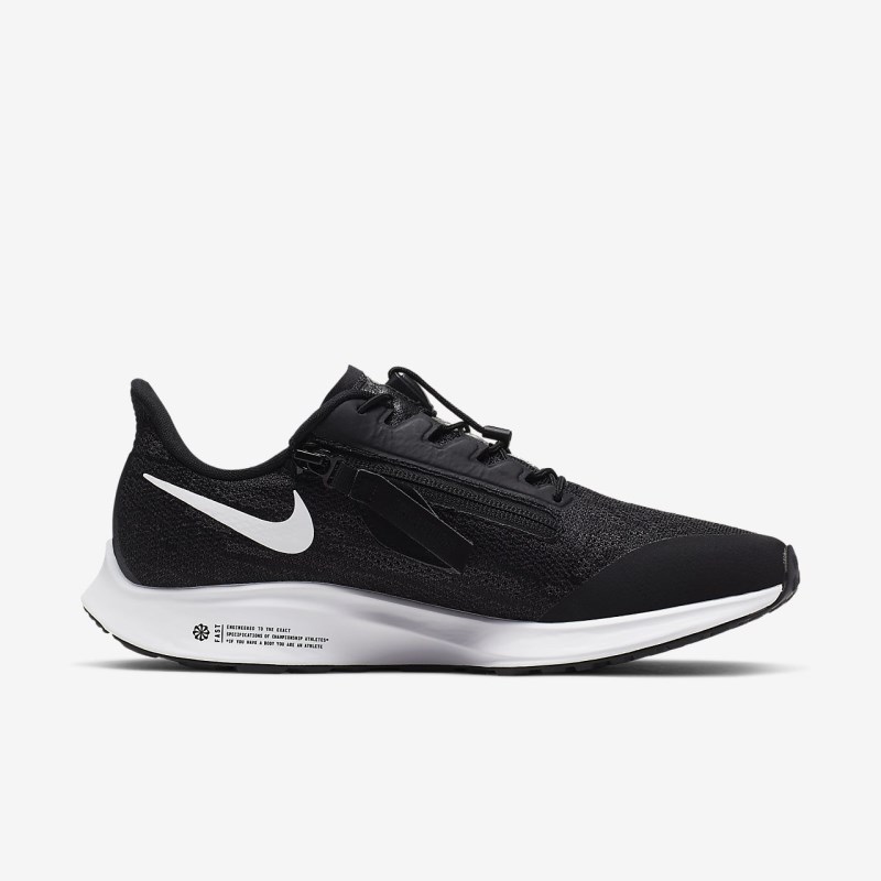 Nike エア ズーム ペガサス 36 FlyEase レディース ランニングシューズ 黒 | TY5872-262